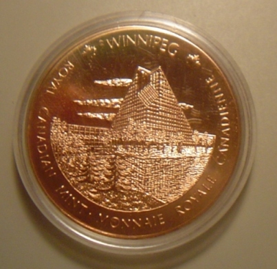 Royal-Canadian-Mint---Winnipeg/Ottawa-Coin